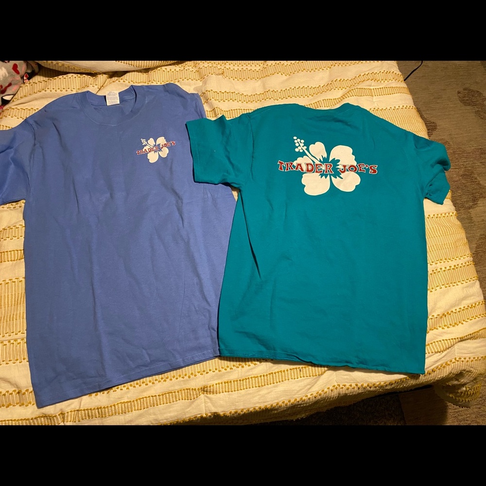 2 Trader Joe’s Crewmember shirts
